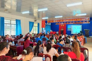 CHƯƠNG TRÌNH TRUYỀN THÔNG, TƯ VẤN PHÁP LUẬT VỀ AN TOÀN GIAO THÔNG CHO HỘI LIÊN HIỆP PHỤ NỮ XÃ MINH LẬP - CHƠN THÀNH - BÌNH PHƯỚC NĂM 2023 