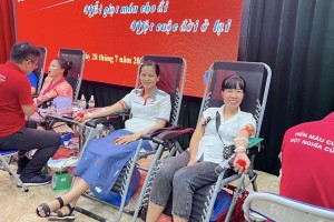 HIẾN GIỌT MÁU ĐÀO - TRAO ĐỜI SỰ SỐNG