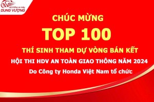 CHÚC MỪNG ĐỊ DIỆN HEAD DUNG VƯỢNG ĐẠT TOP 100 HƯỚNG DẪN VIÊN AN TOÀN GIAO THÔNG XUẤT SẮC NĂM 2024