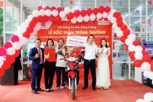 LỄ BỐC THĂM TRÚNG THƯỞNG TẠI CỬA HÀNG THẠCH THẤT ĐÃ DIỄN RA THÀNH CÔNG TỐT ĐẸP