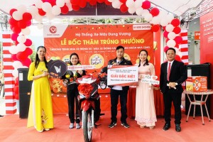 LỄ BỐC THĂM TRÚNG THƯỞNG TẠI CỬA HÀNG DUNG VƯỢNG TẢN LĨNH DIỄN RA THÀNH CÔNG TỐT ĐẸP