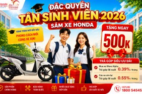 ĐẶC QUYỀN TÂN SINH VIÊN 2026 – ƯU ĐÃI CHỈ CÓ TẠI DUNG VƯỢNG