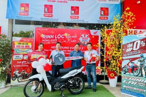  LỄ BÀN GIAO XE TRÚNG THƯỞNG