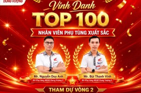 VINH DANH NHÂN VIÊN PHỤ TÙNG XUẤT SẮC – TOP 100 