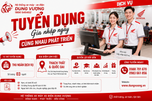 THÔNG BÁO TUYỂN DỤNG THU NGÂN DỊCH VỤ LÀM VIỆC TẠI THẠCH THẤT VÀ QUỐC OAI- HÀ NỘI