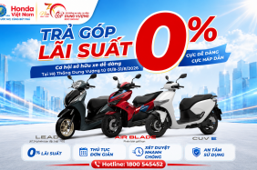  TRẢ GÓP LÃI SUẤT 0% – CƠ HỘI LÊN ĐỜI HONDA NGAY HÔM NAY 