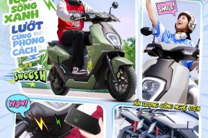 ICON e -  Xe gắn máy điện Honda lần đầu tiên ra mắt tại Việt Nam