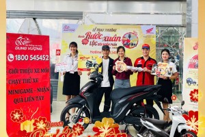 CHÚC MỪNG KHÁCH HÀNG - NGUYỄN THỊ HẢI YẾN - MUA XE TRÚNG XE TẠI HỆ THỐNG XE MÁY DUNG VƯỢNG