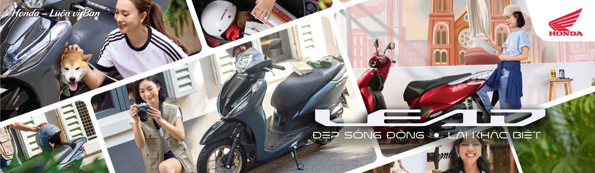 LEAD 125cc  HOÀN TOÀN MỚI -  ĐẸP SỐNG ĐỘNG, LÁI KHÁC BIỆT