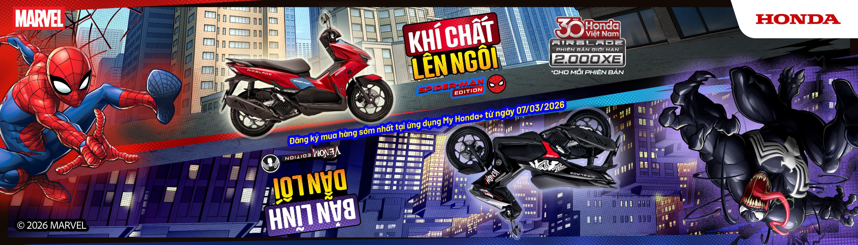 Air Blade khí chất lên ngôi